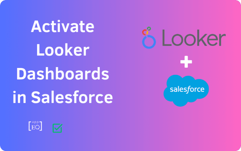Looker Dashboards in Salesforce
