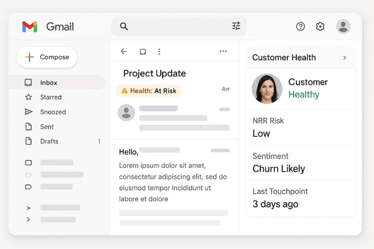 How Gmail-Native CRMs Eliminate Context Switching for CSMs