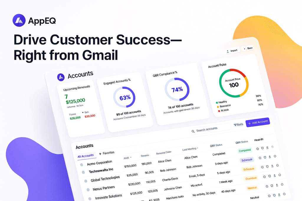 InboxCRM: The Gmail-Native CRM for SaaS Customer Success &amp; Account Management