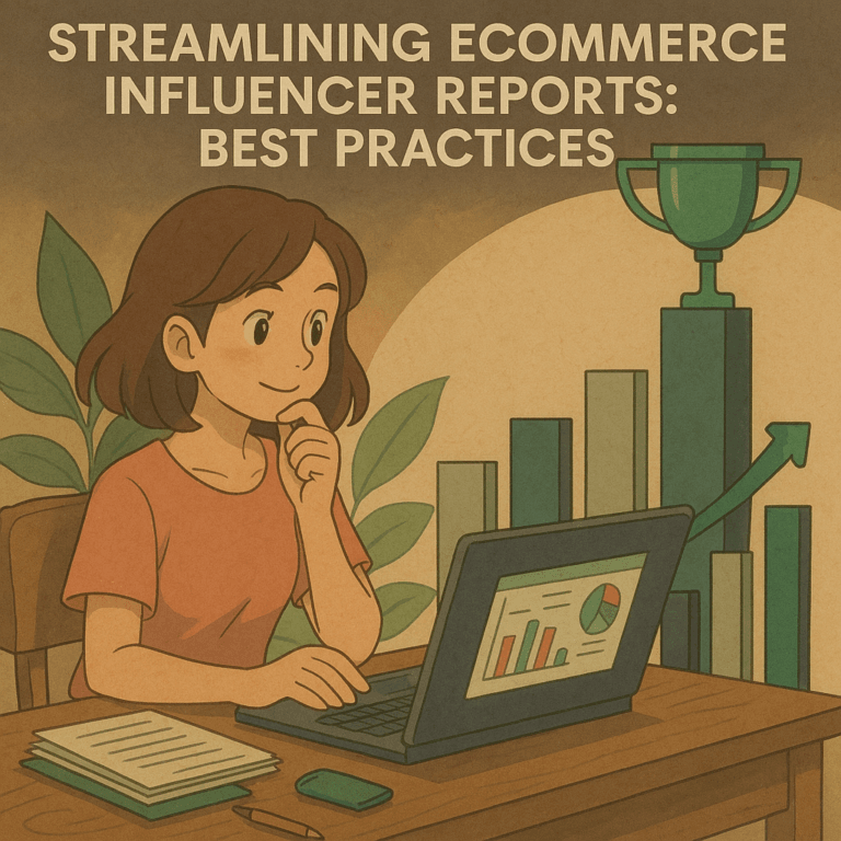 Streamlining eCommerce Influencer Reports: Best Practices for 2025